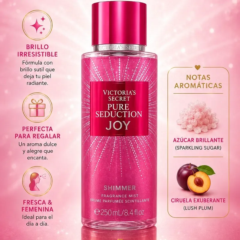 Colonia con brillo de Victoria's Secret Pure Seduction