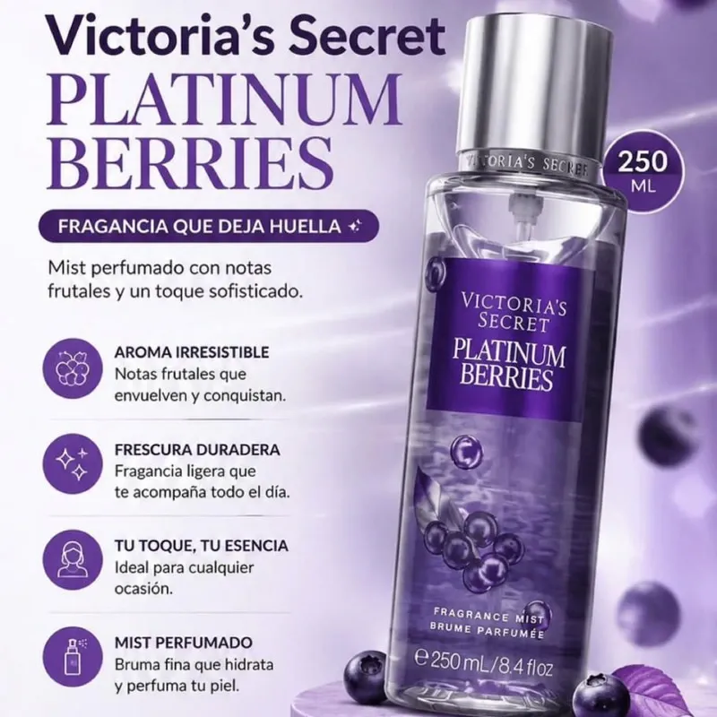 Colonia Platinum Berries Victoria's Secret