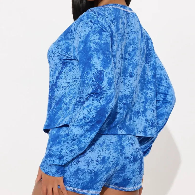 Conjunto azul deportivo 3 piezas