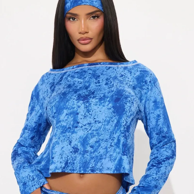 Conjunto azul deportivo 3 piezas