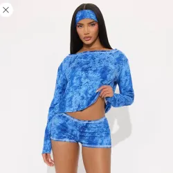 Conjunto azul deportivo 3 piezas