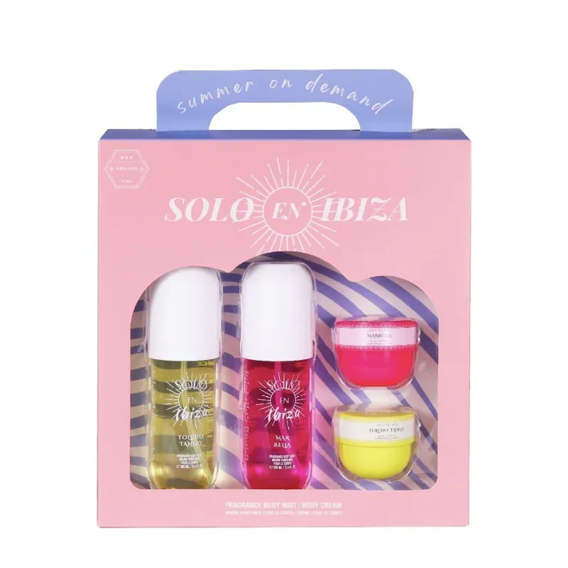 Conjunto de colonia y crema 