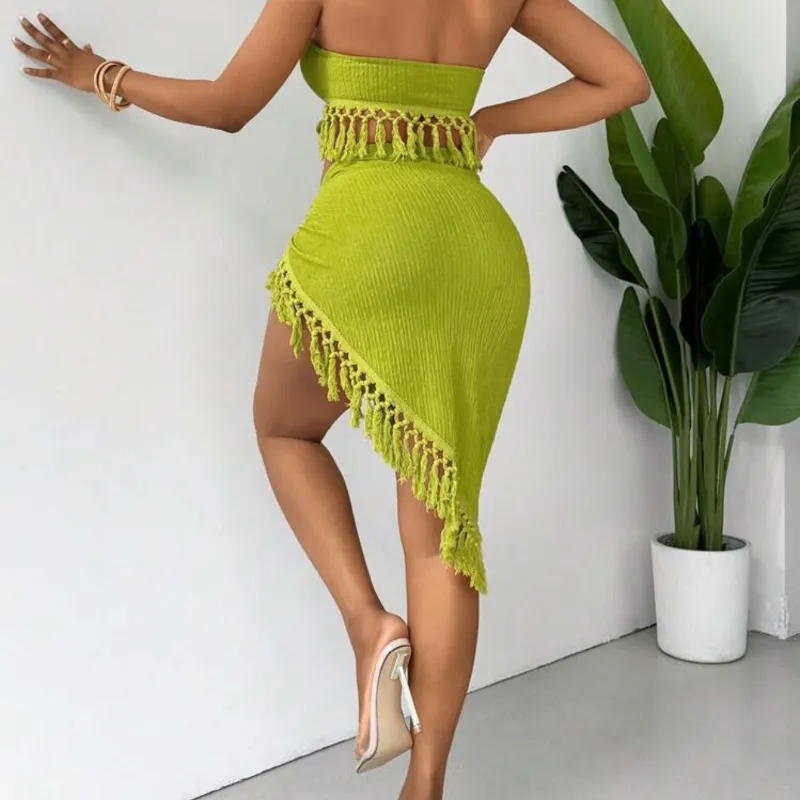 Conjunto de mujer verde 