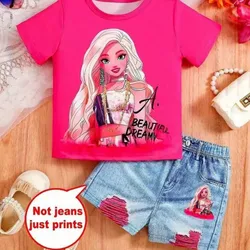 Conjunto de niña de barbie 🩷