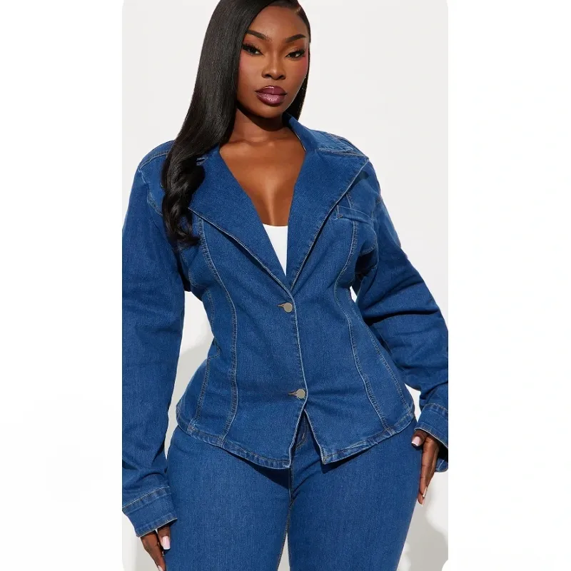 Conjunto drnim pantalón y chaqueta