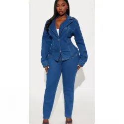 Conjunto drnim pantalón y chaqueta