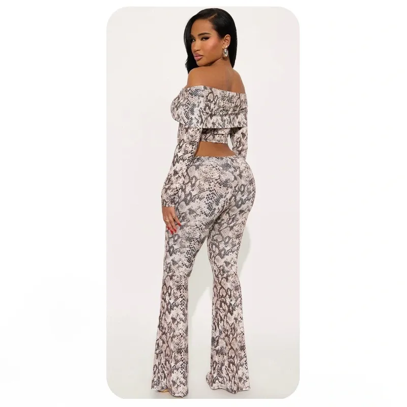 Conjunto piel de serpiente