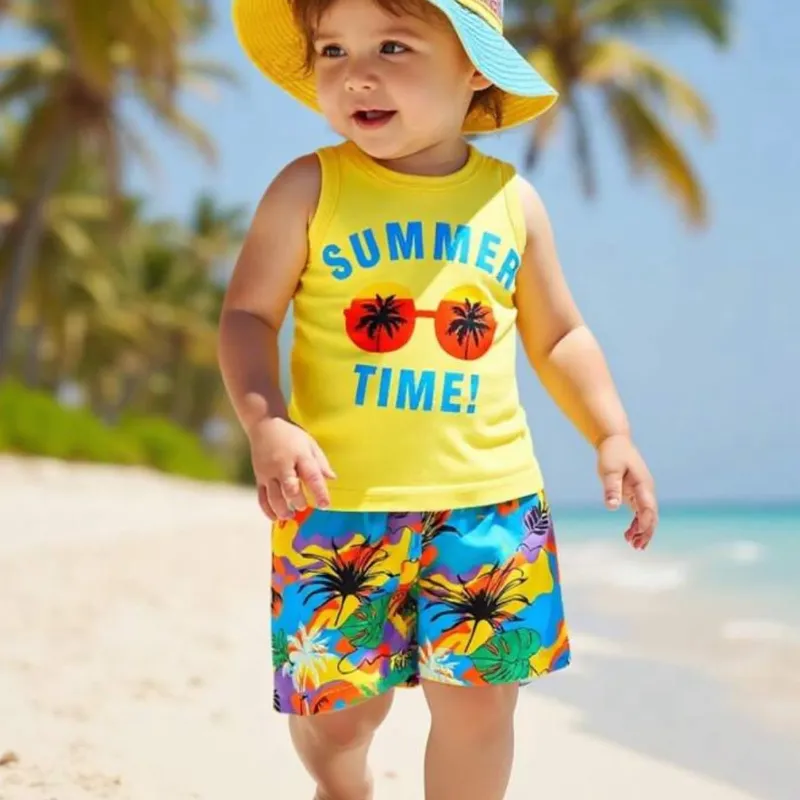 Conjunto playero para niños 🛍️🌊