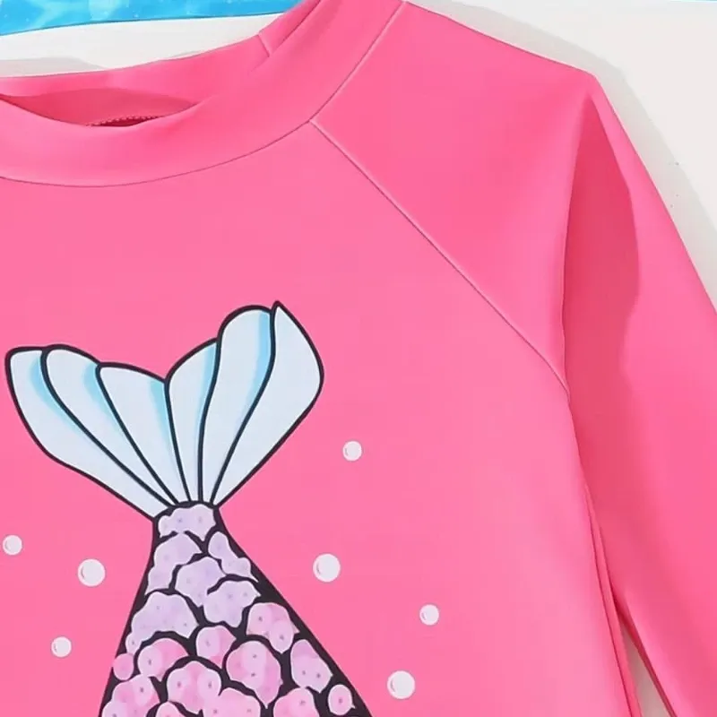 Conjunto rosado de playa
