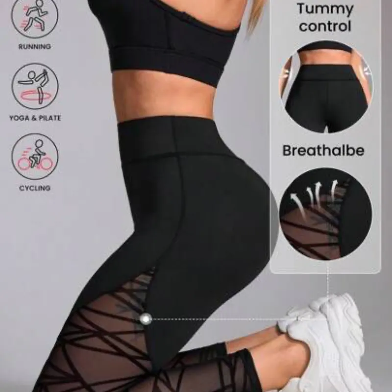 Licra larga transpiradora