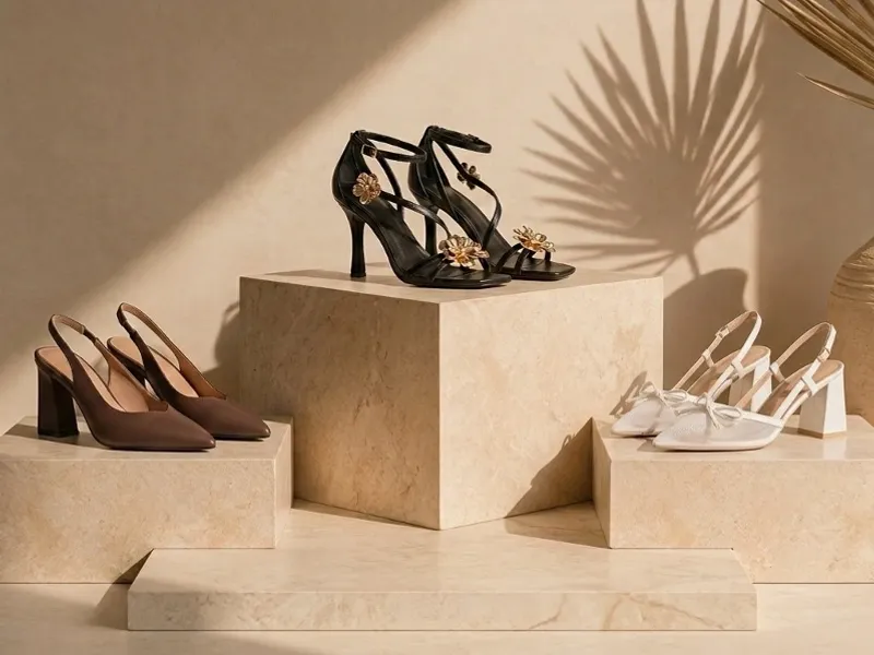 Sandalias de tacón alto