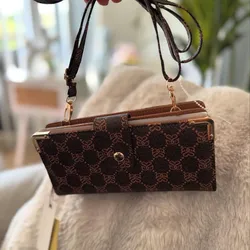 Monedero carmelita con asa