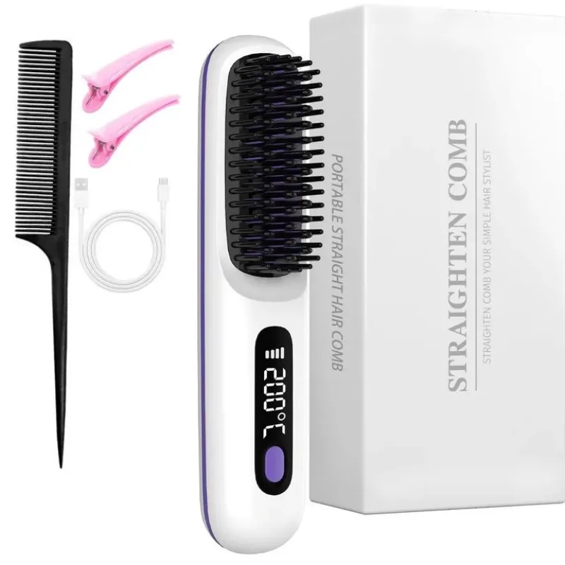 Peine de rizos inalámbrico