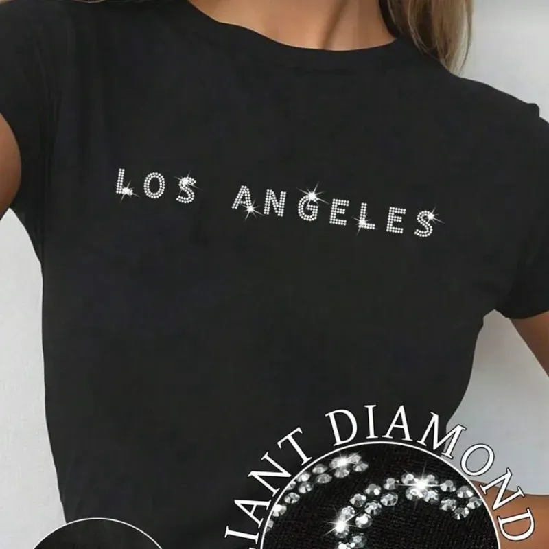 Pullover negro "Los Angeles"