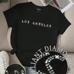 Pullover negro "Los Angeles"