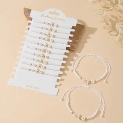 Pulseras blancas
