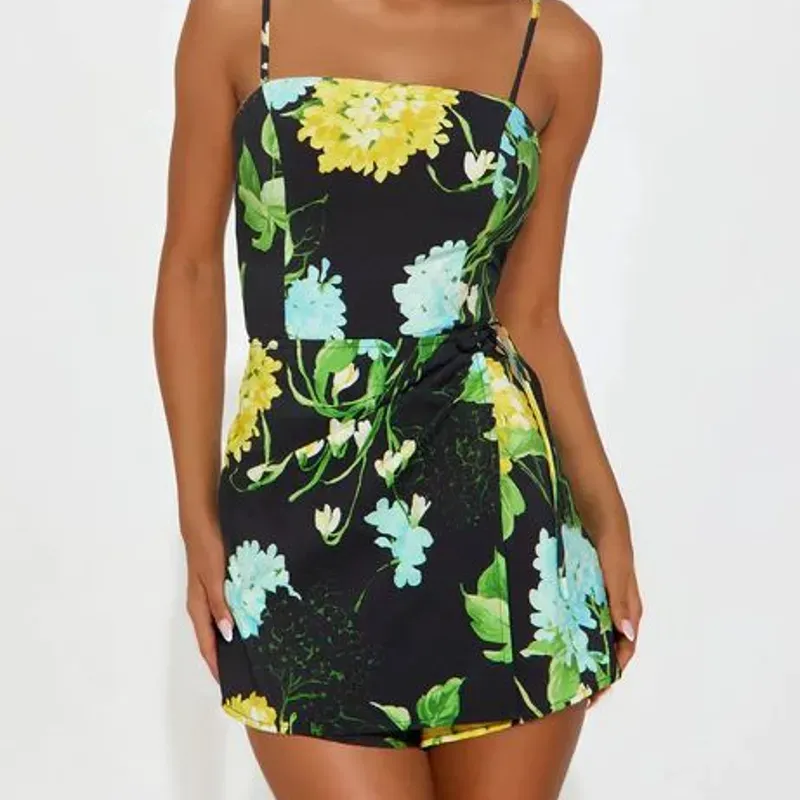 Romper con estampado floral