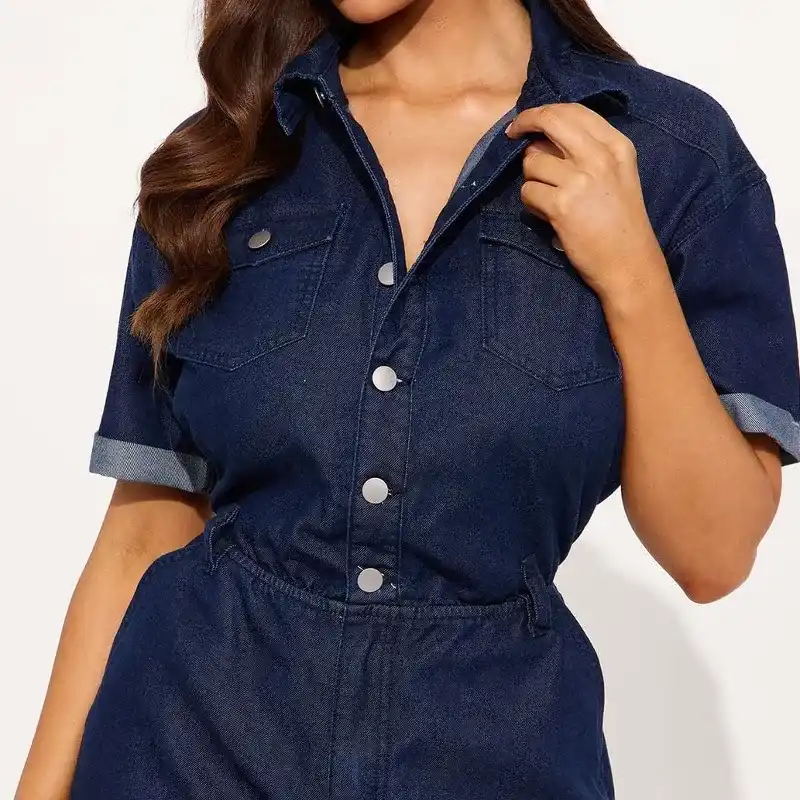 Romper denim