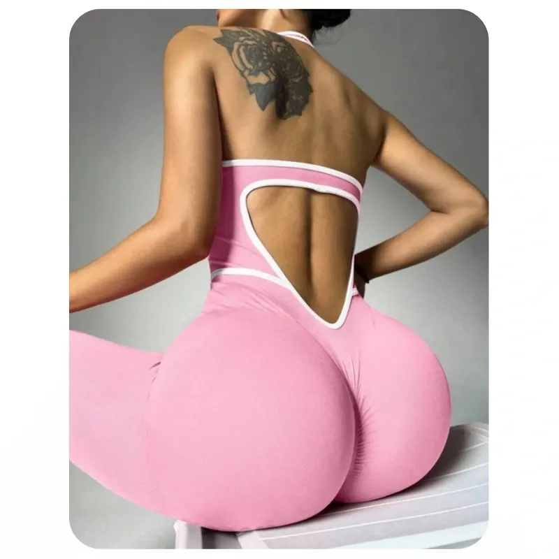 Romper rosa deportivo