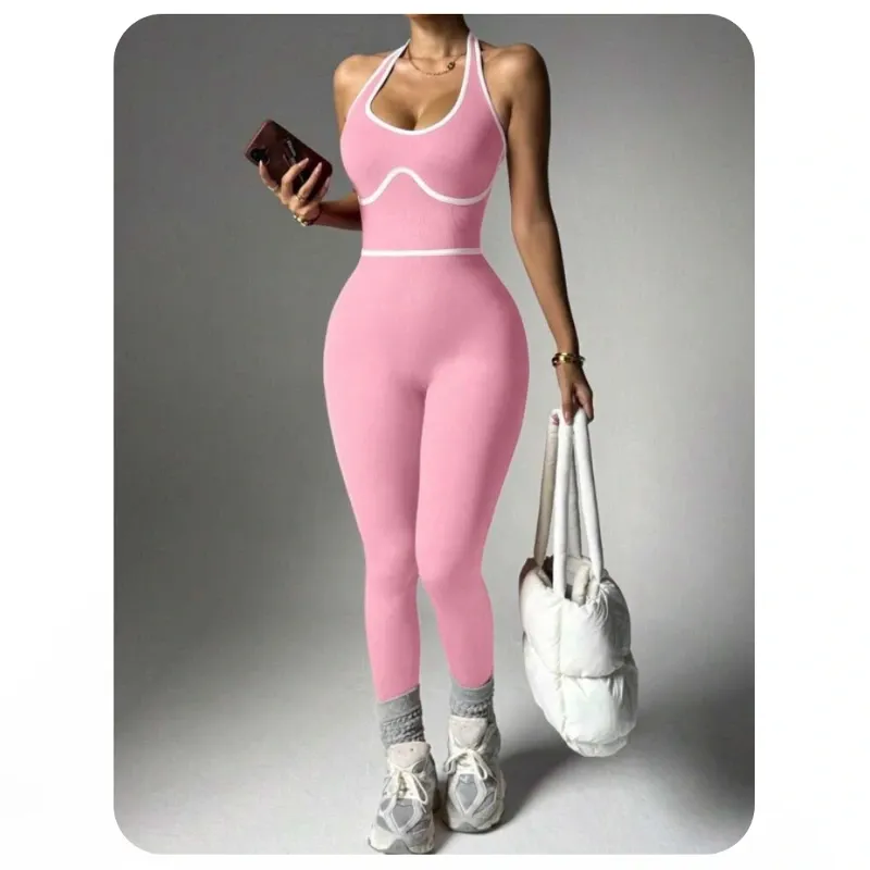 Romper rosa deportivo