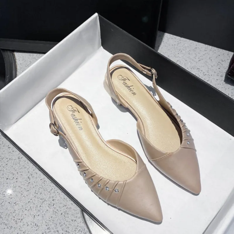 🤎Sandalia de goma con tacón 🤎