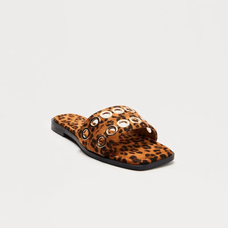 Sandalias animal print