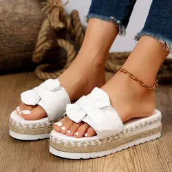 Sandalias de saco blancas