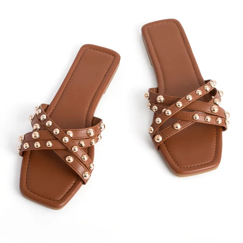 Sandalias planas carmelitas