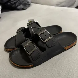 Sandalias prácticas negras