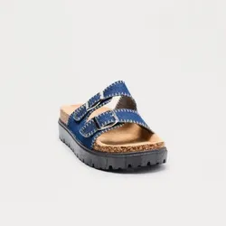 Sandalias prácticas de mezclilla