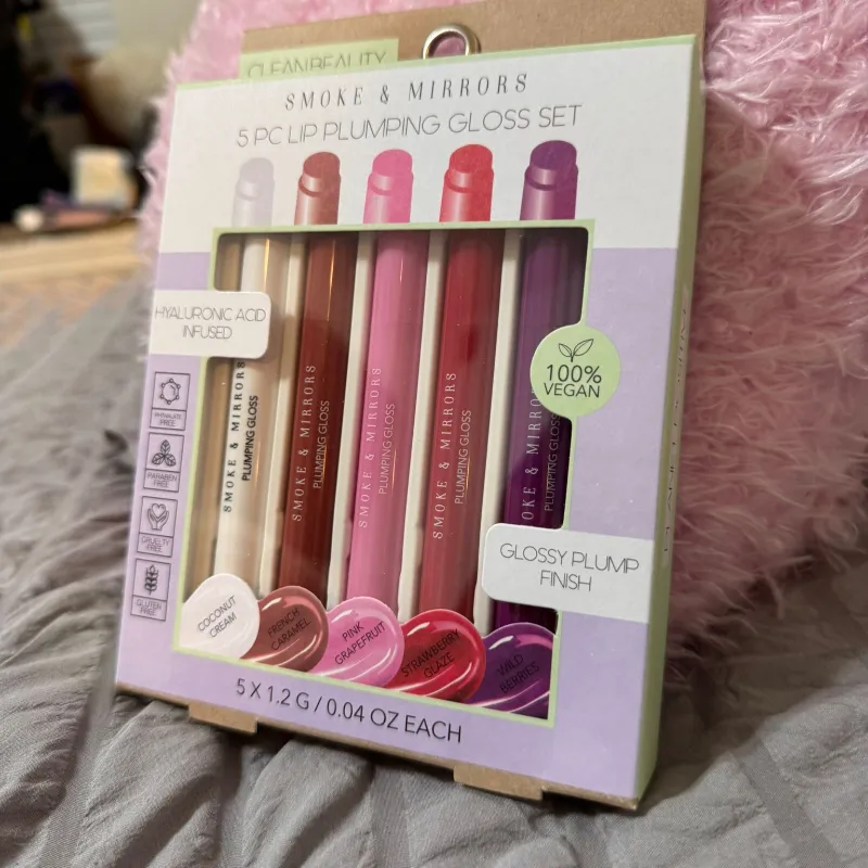 Set de brillo de labios voluminizador 
