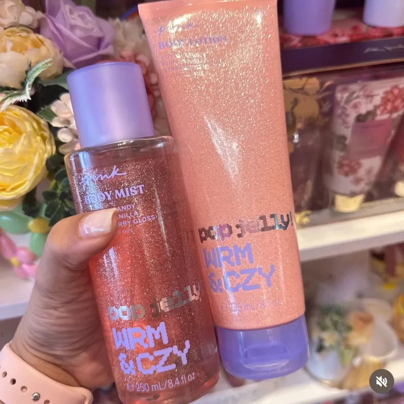 Set de colonia y crema