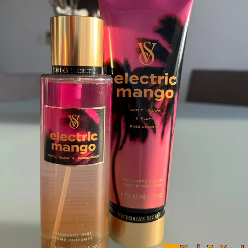 set de fragancia y loción corporal "Electric Mango" de Victoria's Secret