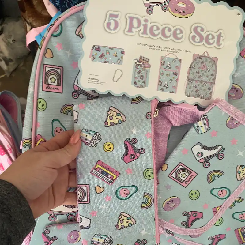 Set de mochila 5 piezas
