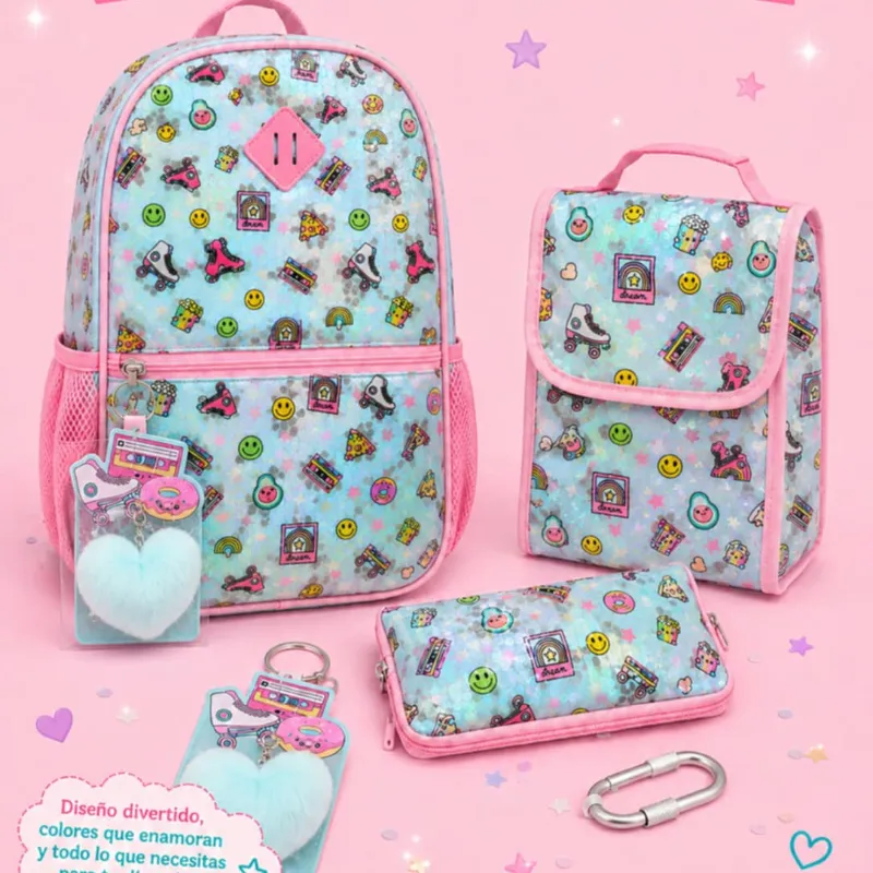 Set de mochila 5 piezas