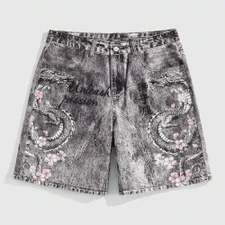 Short de hombre con diseño de dragón