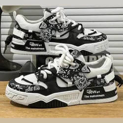 Tenis blancos y negros