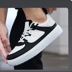 Tenis blancos y negros