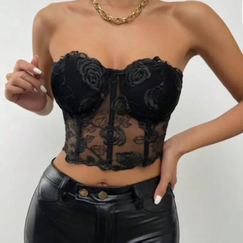 Top floral de mujer 