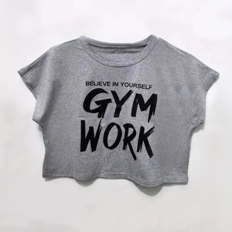 Top gris para gym