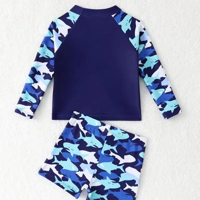 Traje de baño azul