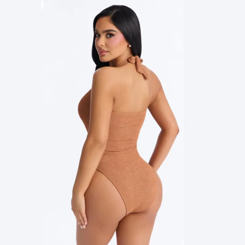 Traje de baño carmelita