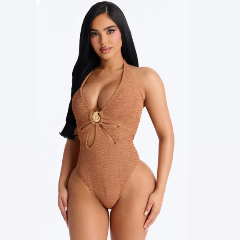 Traje de baño carmelita