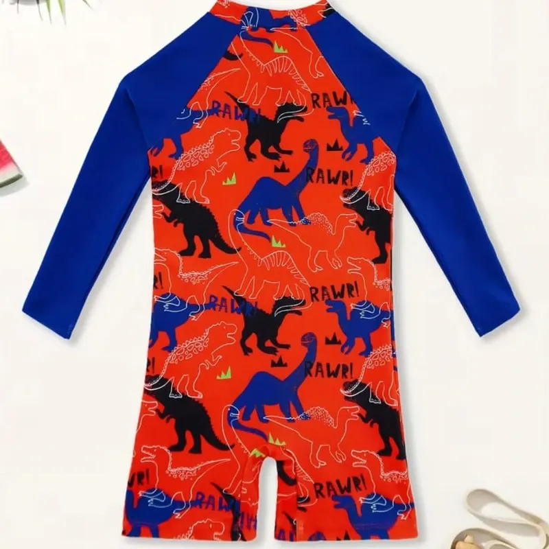 Traje de baño con dinosaurios