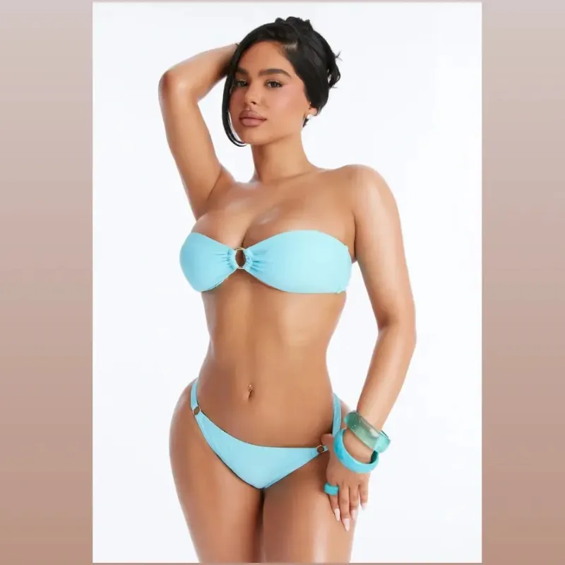 Traje de baño tres piezas