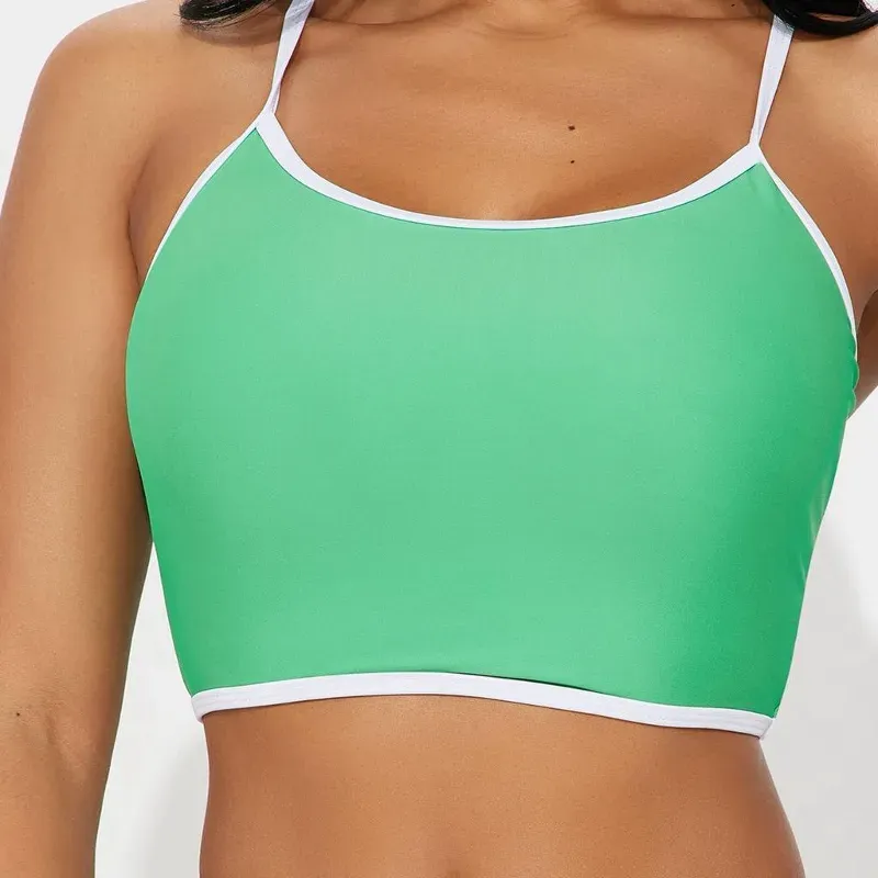 Traje de baño verde