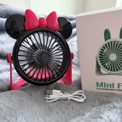 Ventilador recargable de Minnie