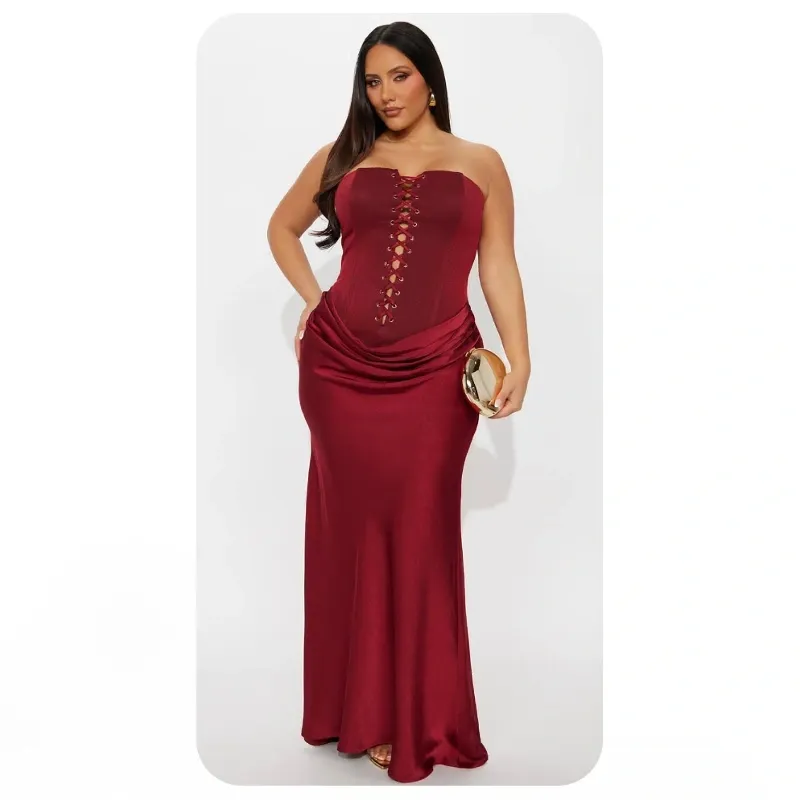Vestido con corset