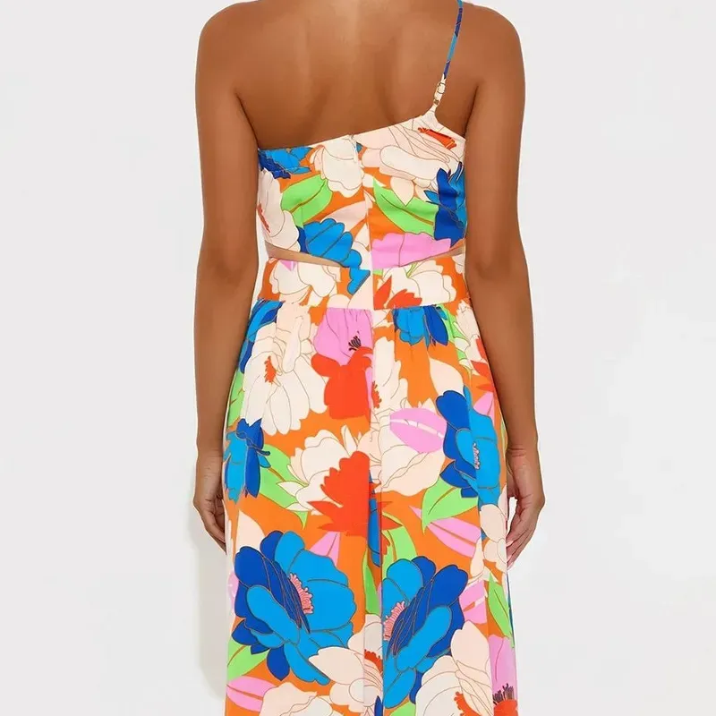 Vestido con estampado floral