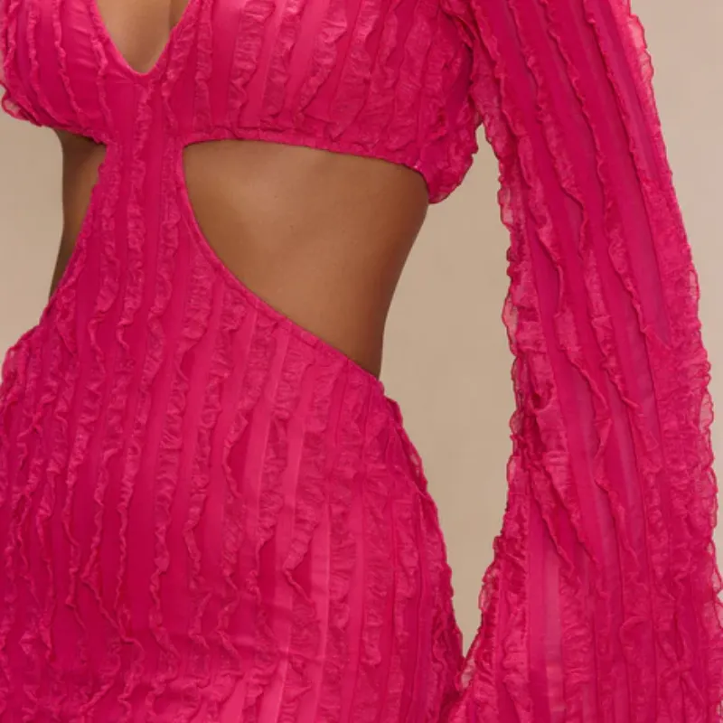 🩷Vestido con textura 🩷